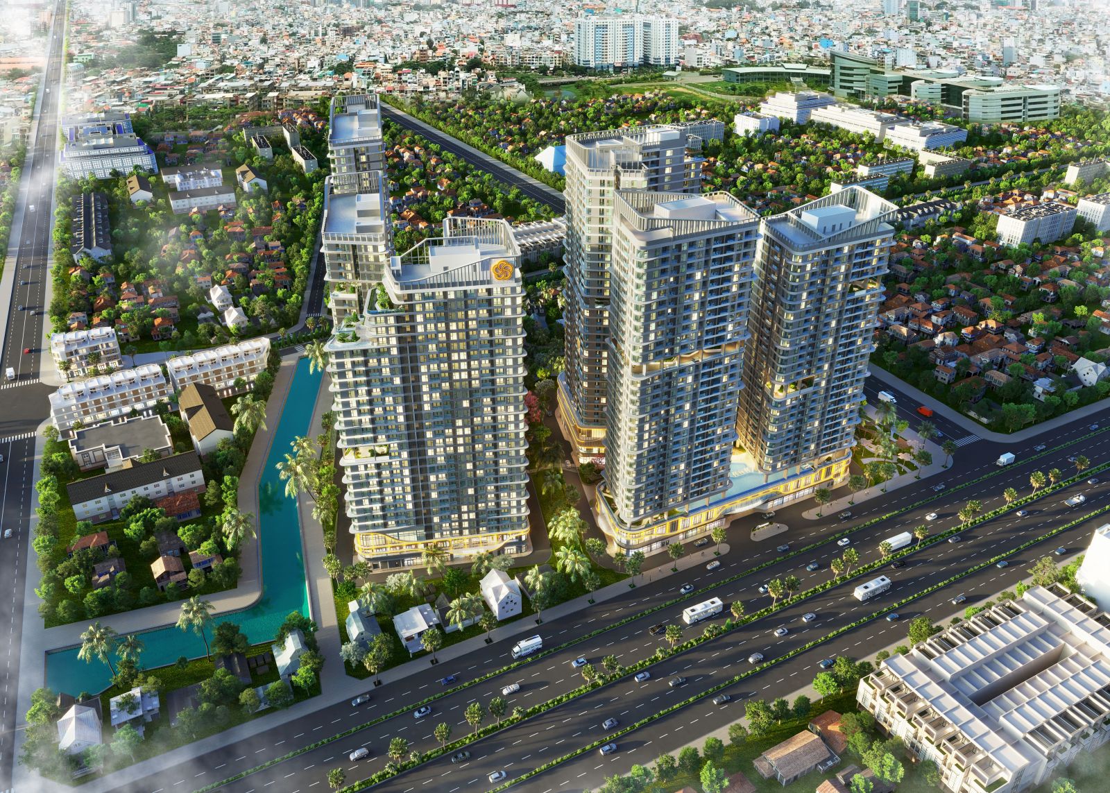 Avatar Thu Duc có quy mô gần 3,3 ha, gồm 6 tòa tháp cao 28 - 33 tầng, cung cấp ra thị trường gần 2.400 căn hộ.