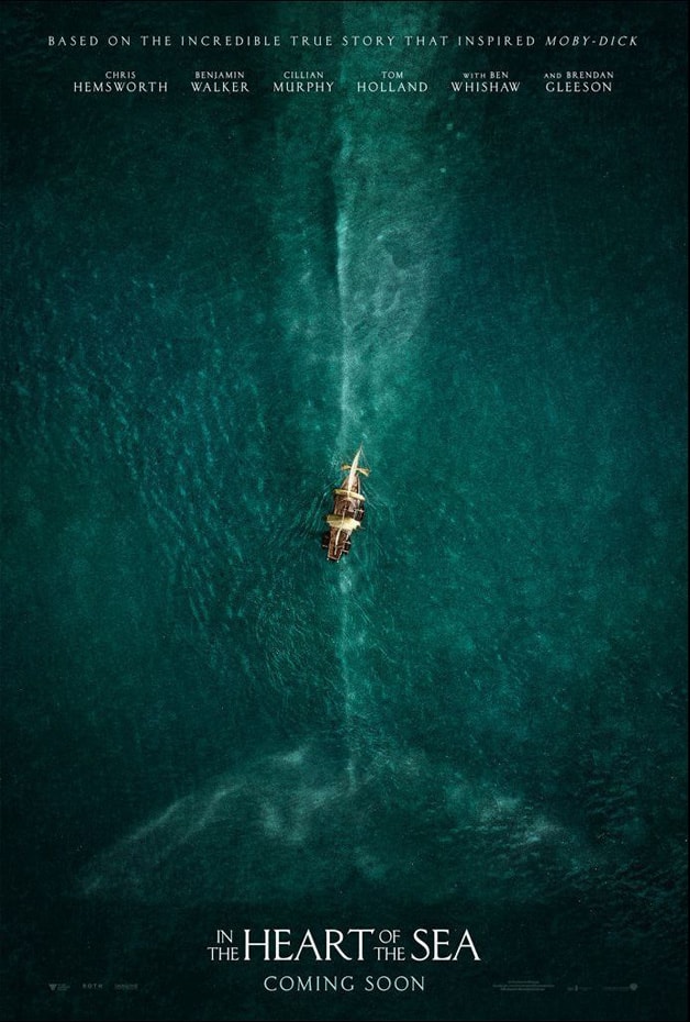 poster phim in the heart of the sea