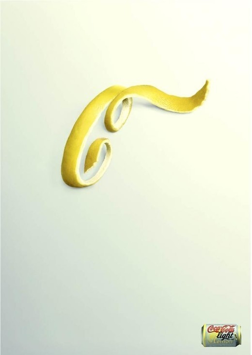 poster quảng cáo của cocacola light